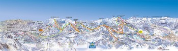 Pistenplan für Hochkönig