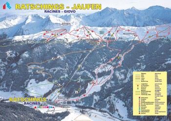 Pistenplan für Ratschings-Jaufen